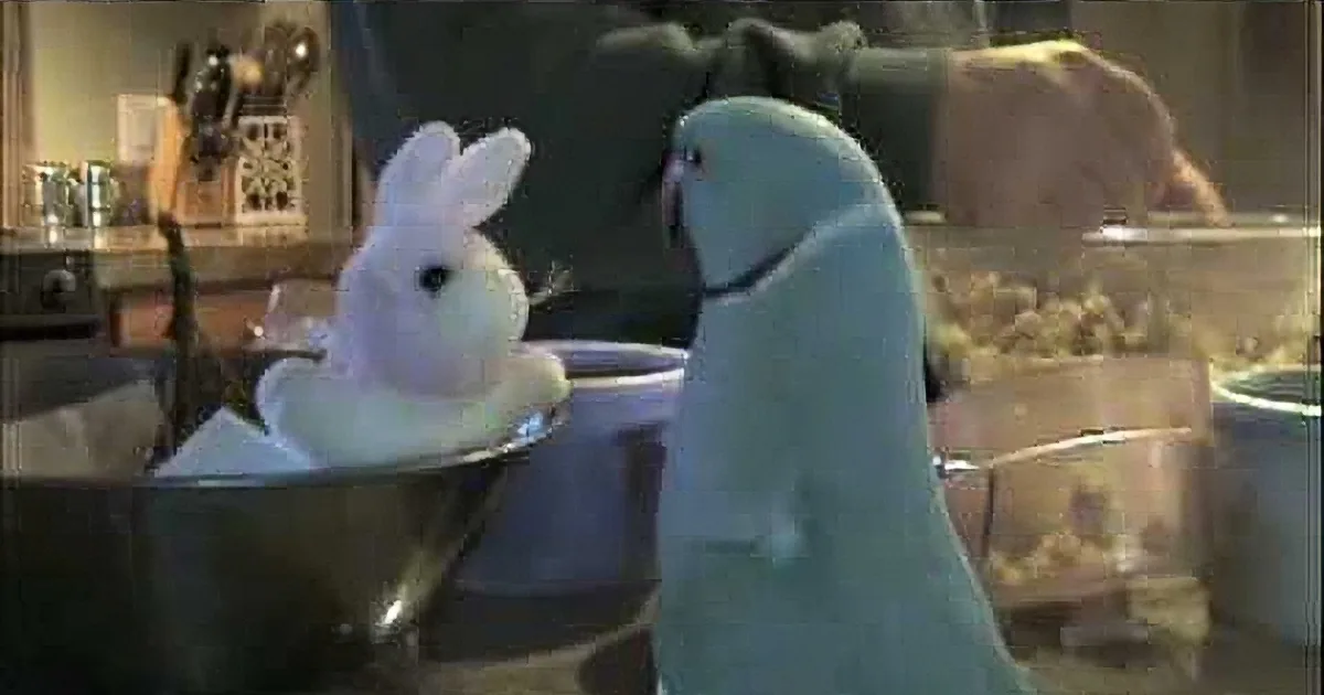 I Couldn''t Believe What This Parrot Was Saying to Her New Best Friend... a Stuffed Toy Bunny!