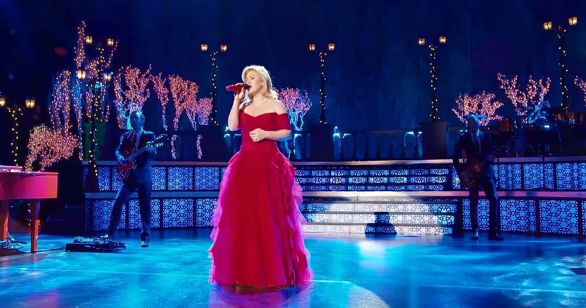 She Starts Singing ''Silent Night''. but When She Gets Joined by Two Other Songstresses... Magical!