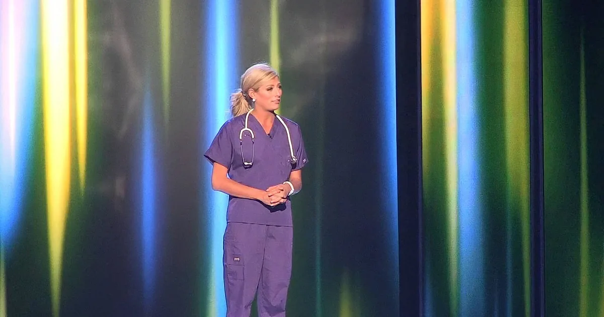 Miss Colorado Shocks Everyone at the Miss America Pageant When She Comes Onstage in Scrubs
