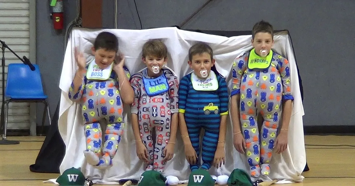 5th Grade Boys Acting Immature? Actually, It''s a Creative Talent Show Act
