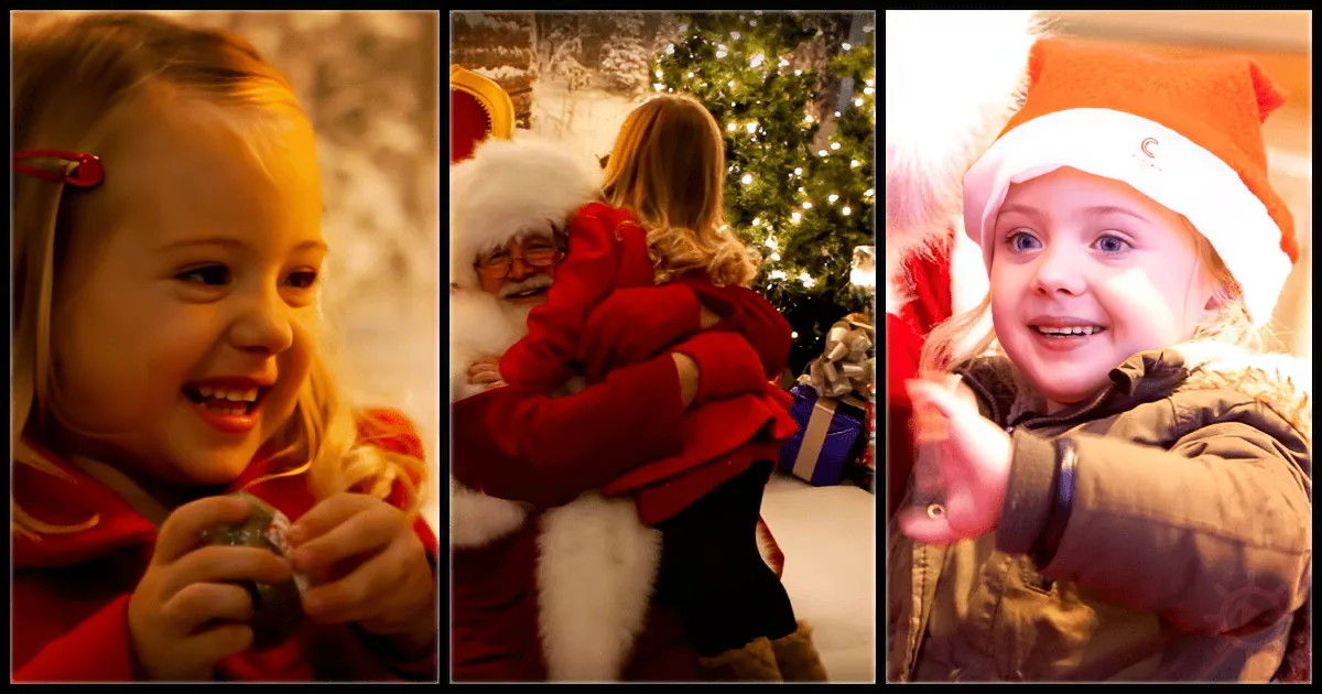 Watch the Conclusion of the Famous Signing Santa's Reunion With Mali!