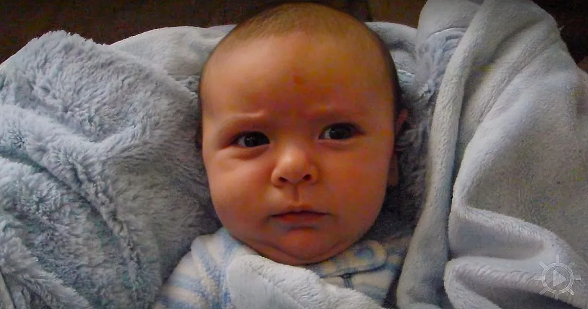 Cute Baby Asked by Dad How He Slept, Internet Swooning Over His Hysterical Answer