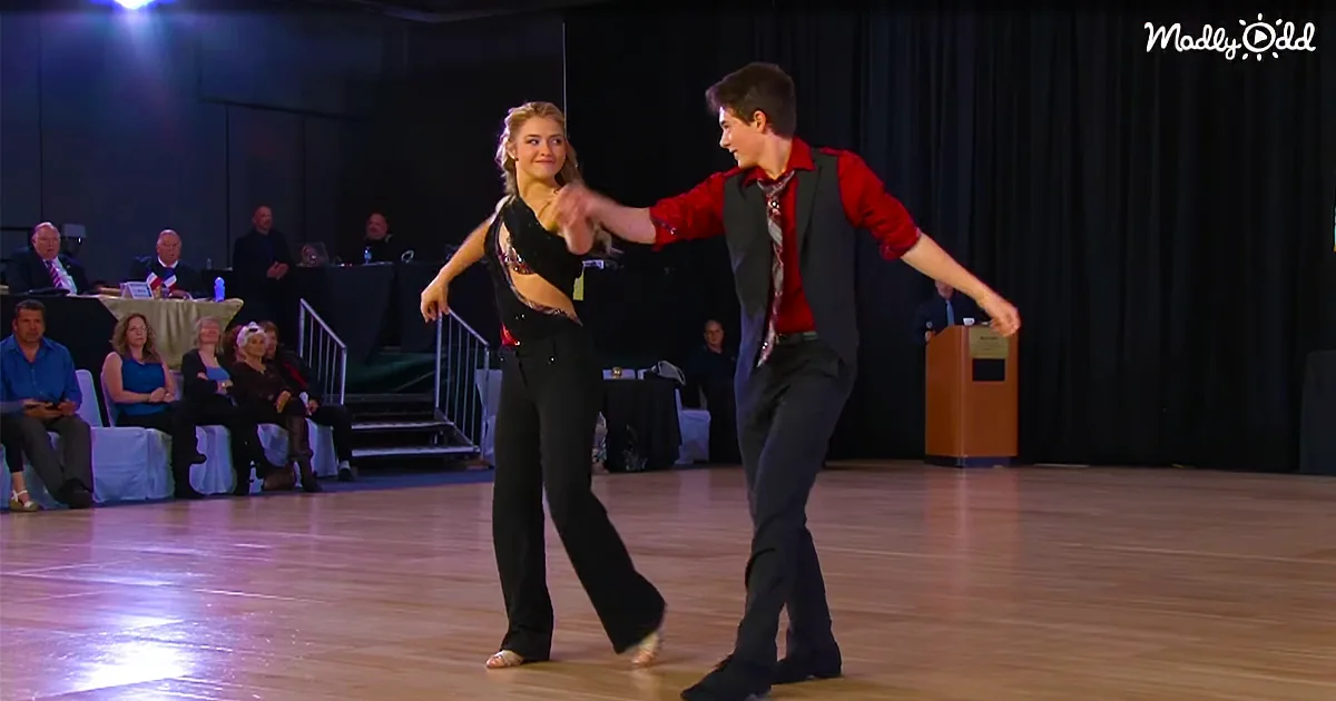 Crowd Goes Absolutely Nuts for Couple''s Swing Dance Routine
