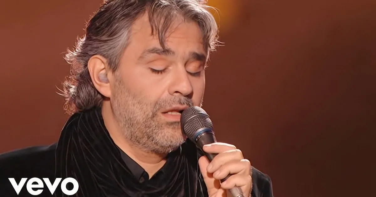 Andrea Bocelli Stepped Onstage. but Watch When He Starts Singing This Elvis Classic...