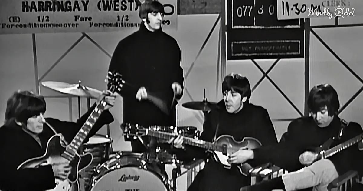 The Beatles Sing 'Ticket to Ride' and That Look John Gives Paul Is Melting Our Hearts