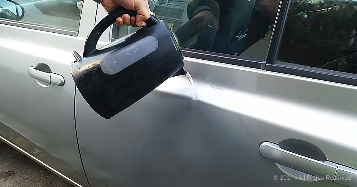 Here's a Fantastic Trick to Get Rid of Dents, so Your Car Can Look Like New Again