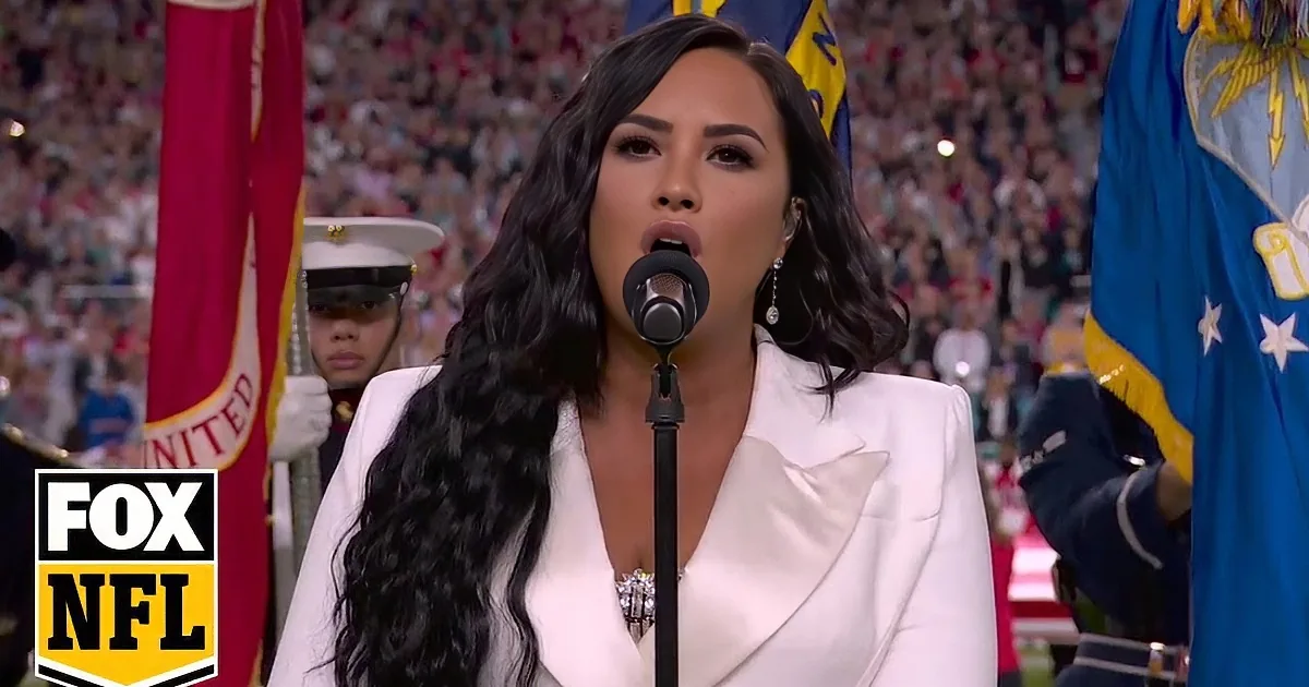 Demi Lovato Nails the 'Star Spangled Banner' at Super Bowl LIV (And Whitney Houston Would Have Love It)