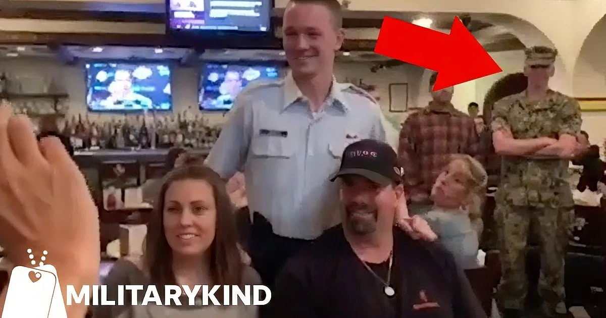 Mother Overjoyed by Marine Son's Return