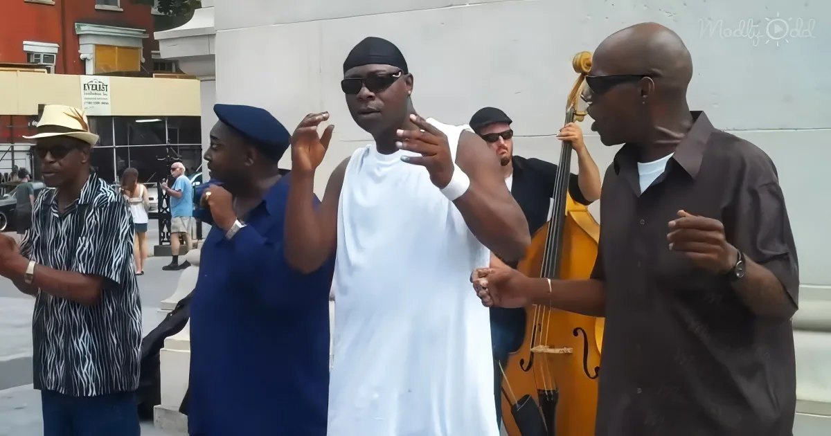 Soulful acapella singers