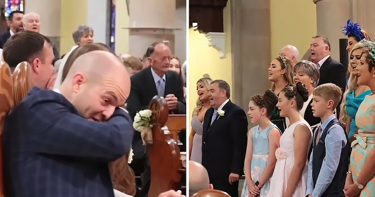 Surprise Performance of 'Stand by Me' at Wedding Moves Groom to Tears