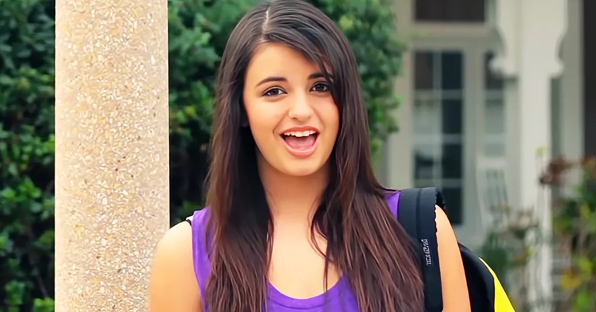 Rebecca Black Performs Her Hit Single ''Friday'' on Her Way to School