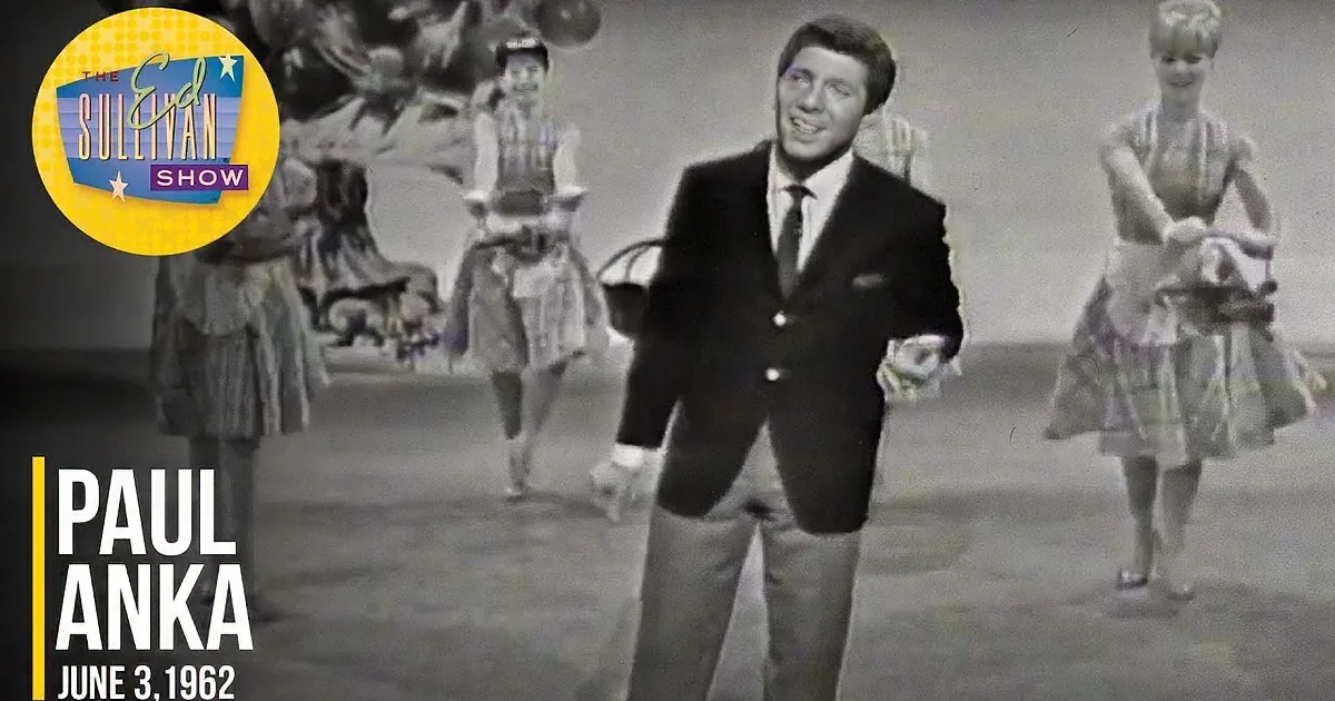 ''''The Ed Sullivan Show'' Features Paul Anka''s Iconic ''Life Is Just a Bowl of Cherries'' Performance''