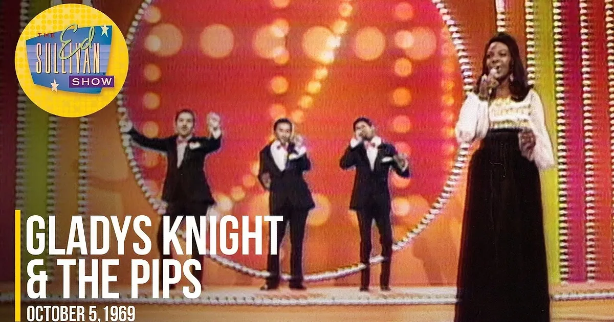 Gladys Knight and the Pips Perform ''Let Us Entertain You'' on ''The Ed Sullivan Show''