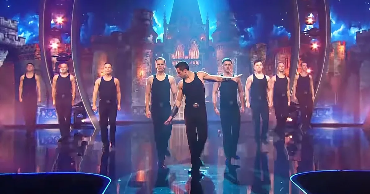 Irish step dancing