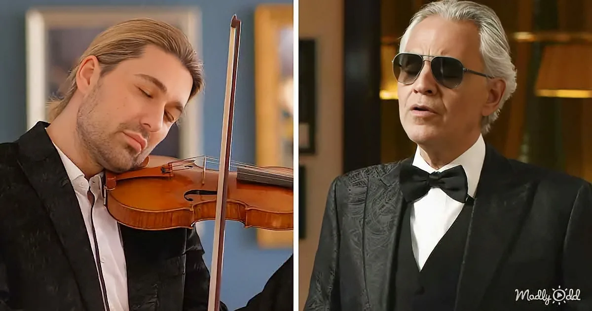 Andrea Bocelli Joins Renowned Violinist David Garrett on Beautiful 'Ave Maria'