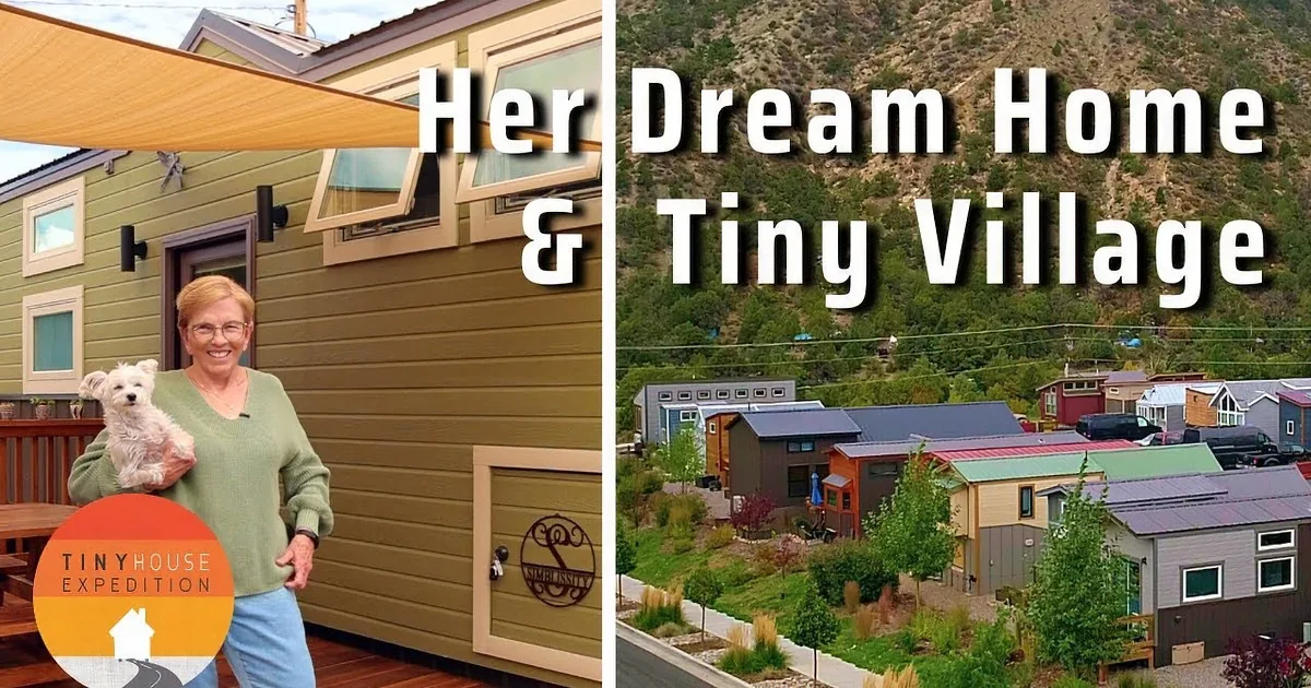 Tiny Home in Adorable Mountain Village Is Dream Retirement Spot