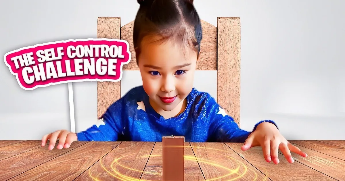 Unsuspecting Toddler Flawlessly Handles the 'Self-Control Challenge'