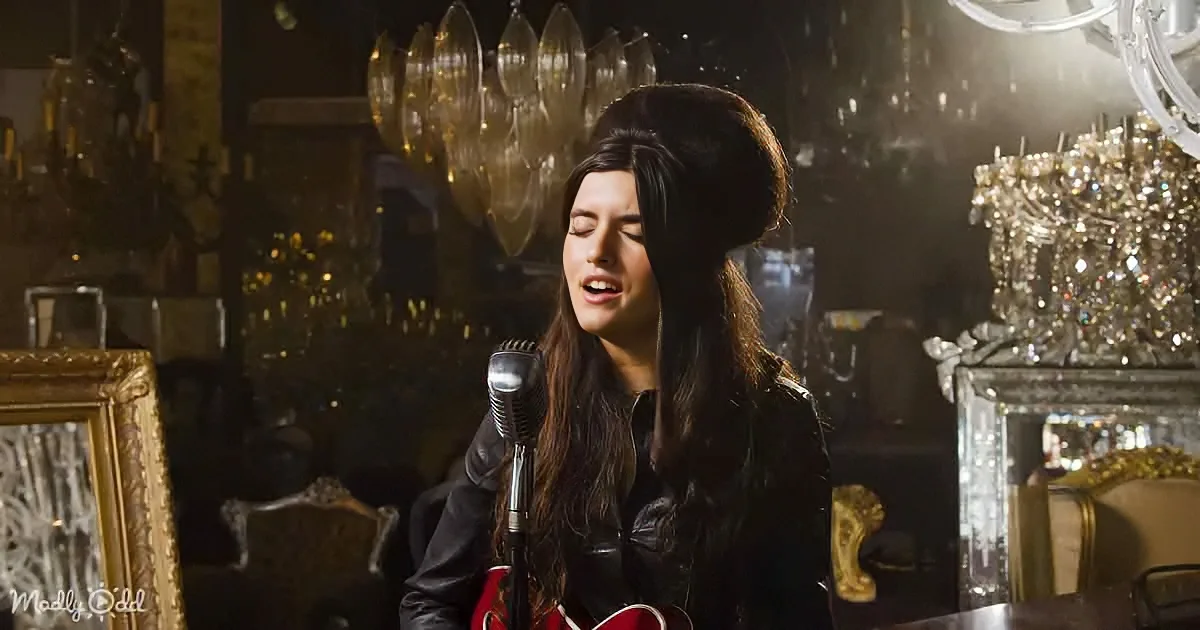 Angelina Jordan Performs to Elvis Presley''s Classic ''Suspicious Minds''