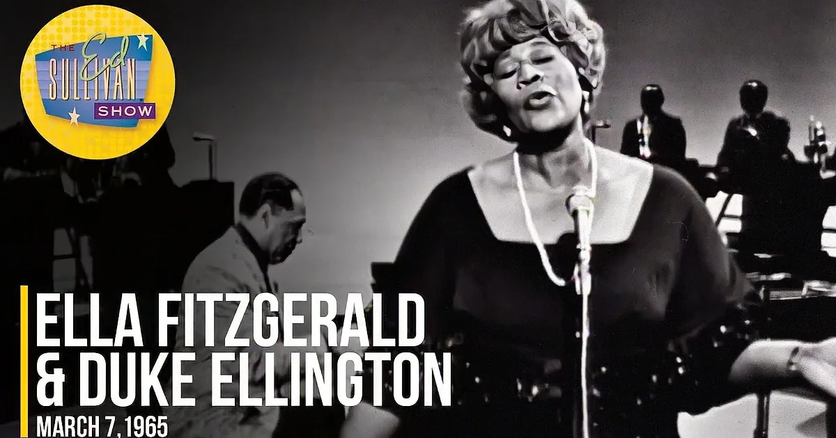 Ella FitzGerald & Duke Ellington Swing Together in 1965