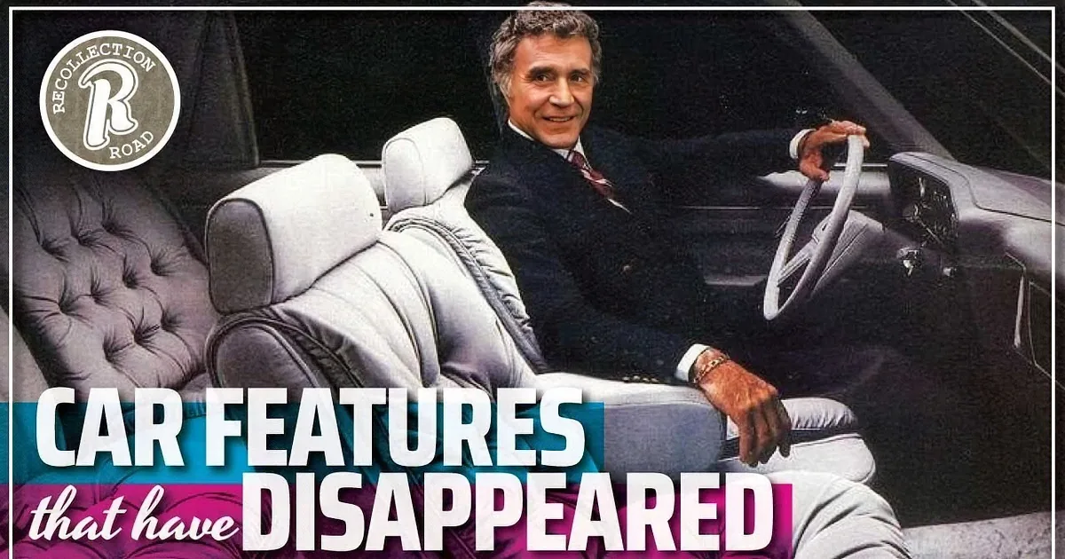 Old Car Features We Don't See Anymore