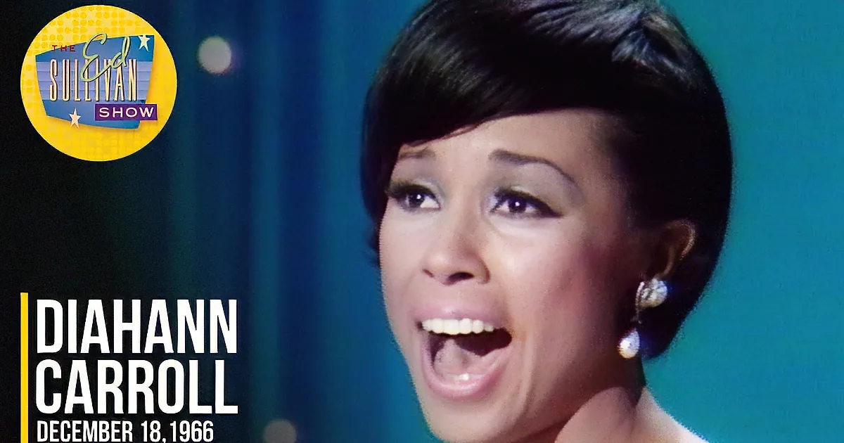 Diahann Carroll Captivates 1966 With 'Am I Blue' Mesmerizing Act on Ed Sullivan
