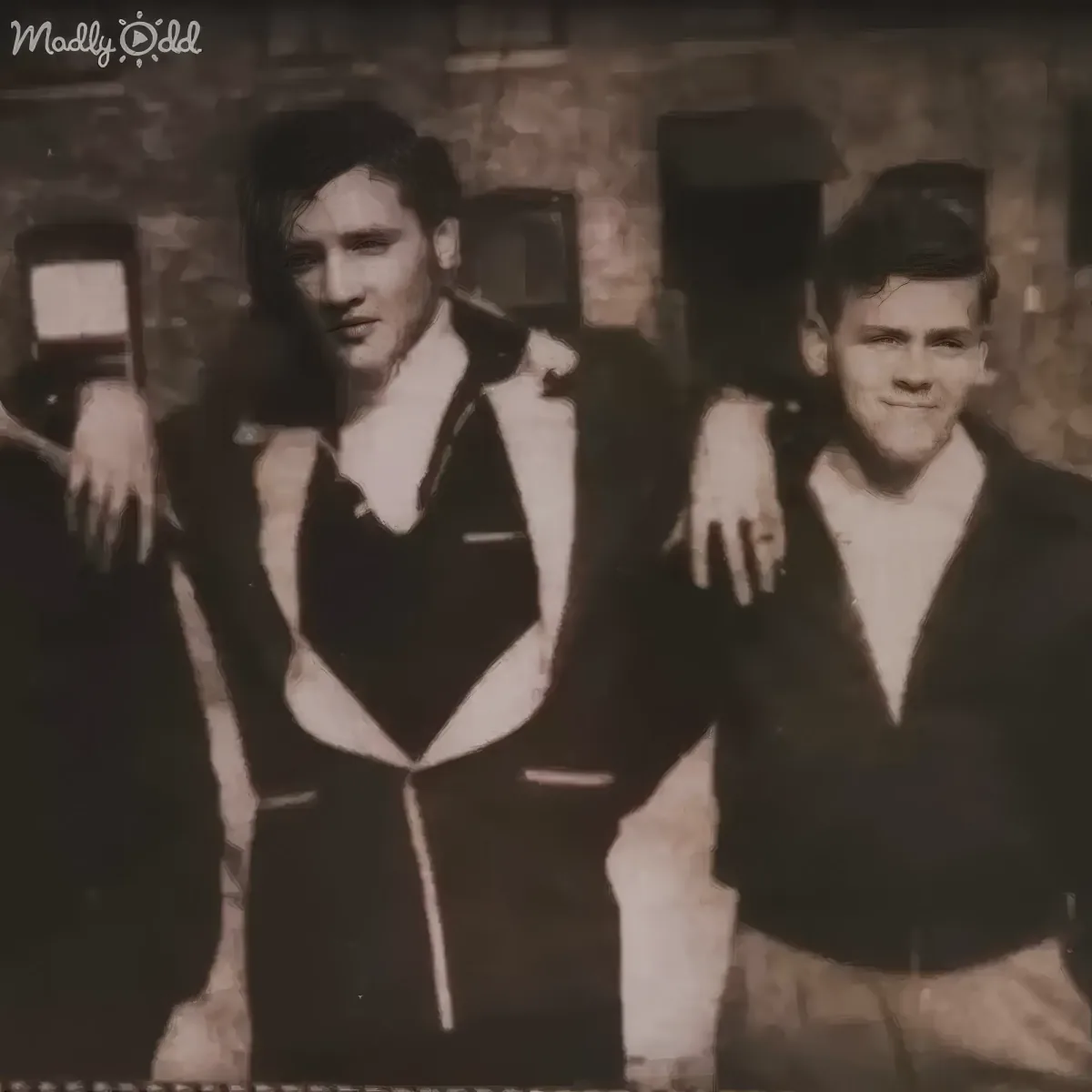 Elvis Presley singing 'Return to Sender' in lyric video