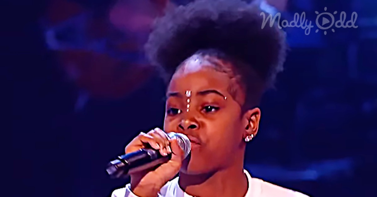 10-Year-Old Rapper Raps Like a pro and Steals the Show
